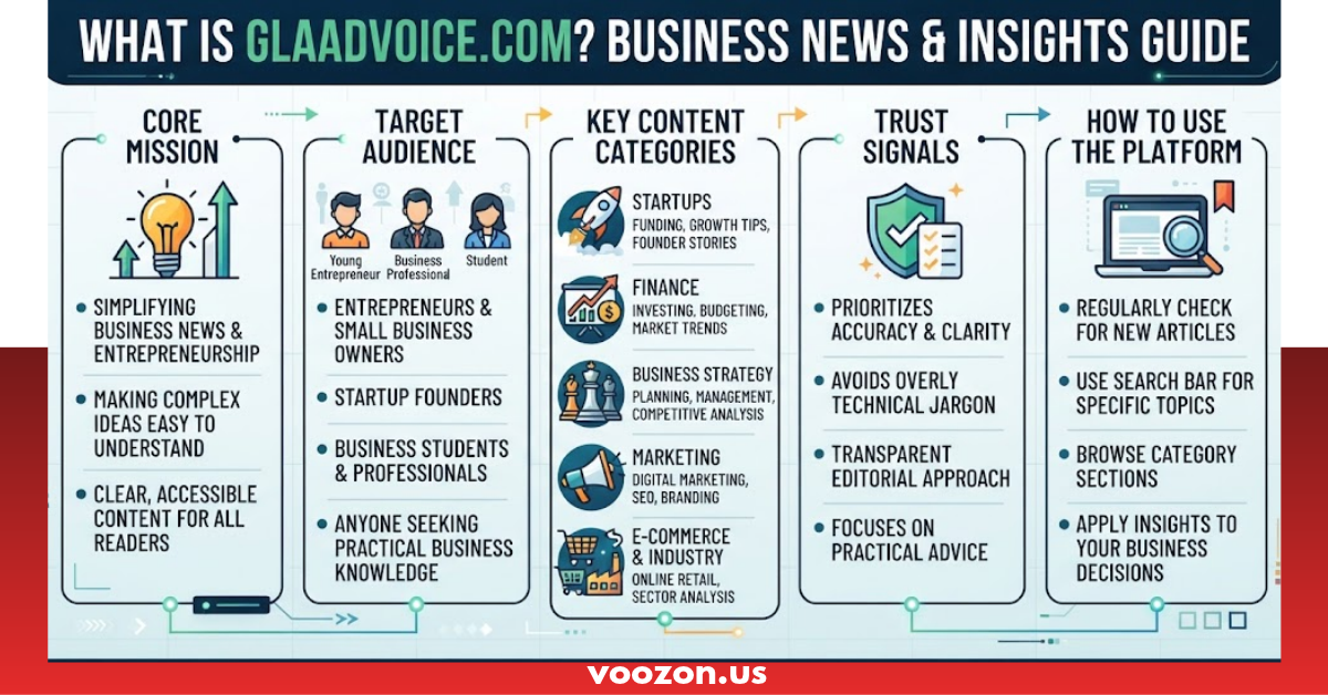 What Is GlaadVoice.com? Business News & Insights Guide