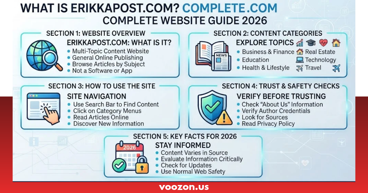 What Is Erikkapost Com? Complete Website Guide 2026